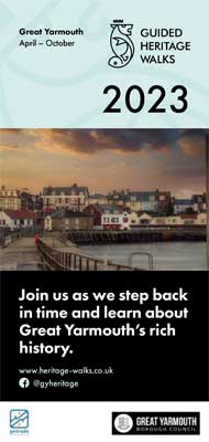 2023 Guided Heritage Walks leaflet