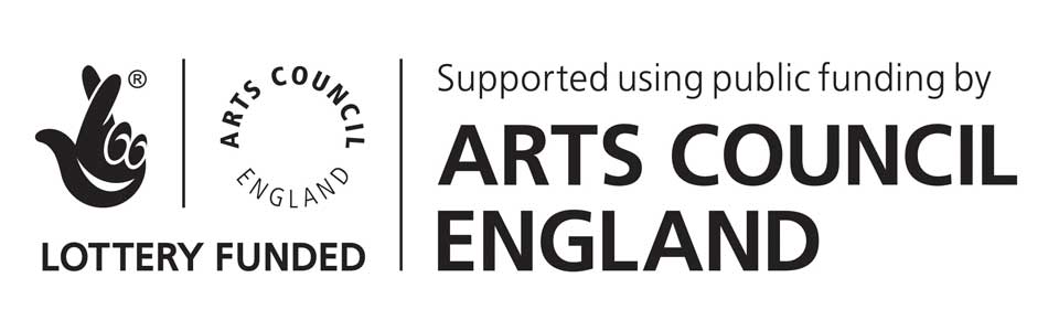 Lottery Funded an supported by Arts Council England