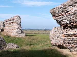 Burgh Castle Roman Ruins