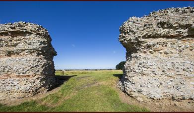 Burgh Castle Roman Ruins