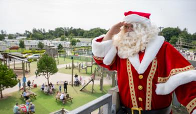 Father Christmas at Seashore