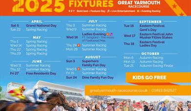 Great Yarmouth Racecourse Fixtures