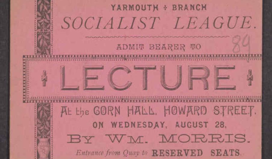 A Socialist League ticket