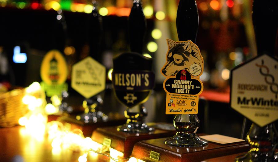 Real Ales available at The Blackfriars Tavern