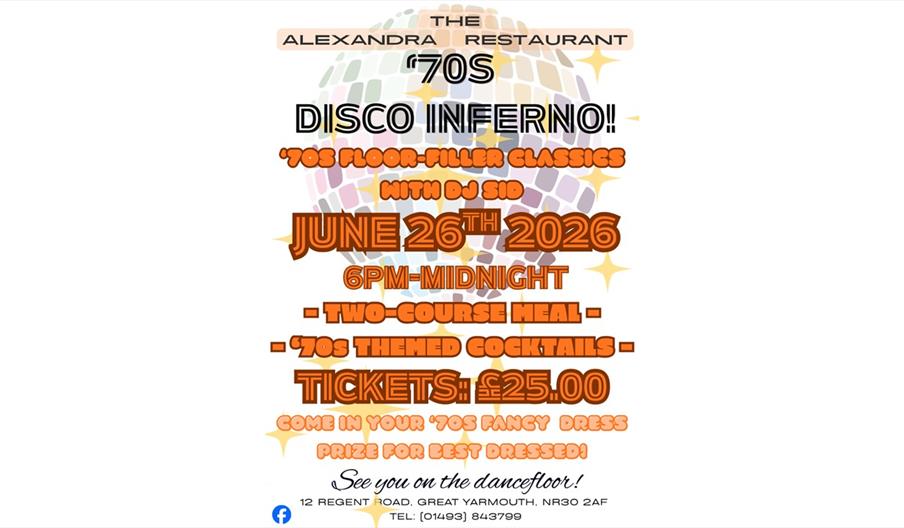 Alexandra Restaurant Disco Inferno