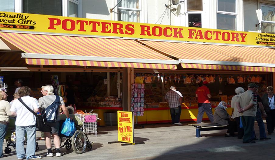 Potters Rock Factory Shop Gift in Great Yarmouth, Great Yarmouth