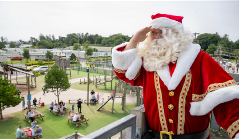 Father Christmas at Seashore