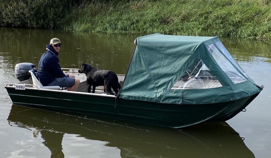 Norfolk Broads fishing boat hire