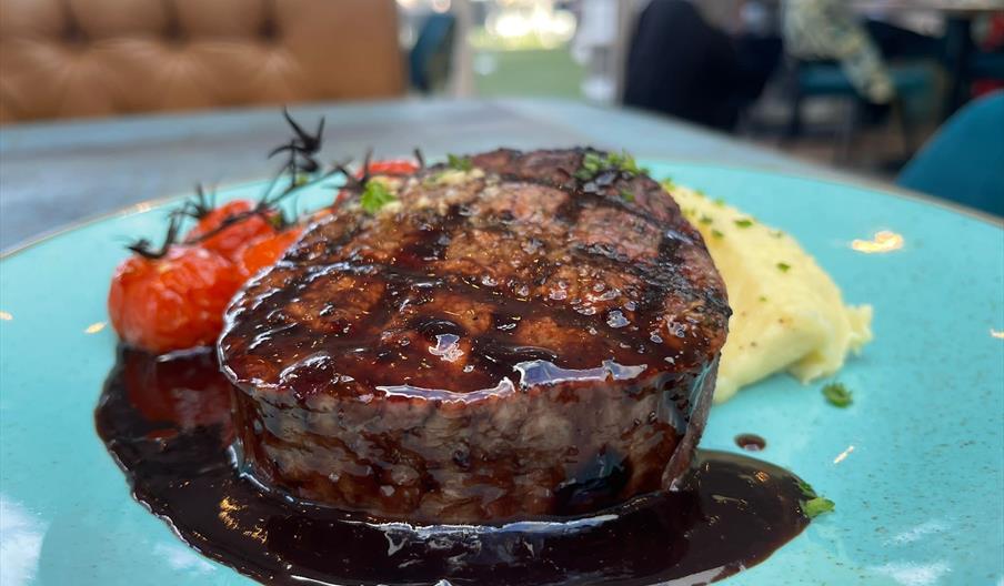 Food at The Cliff Hotel