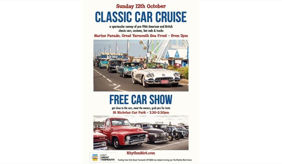 Rhythm Riot Classic Car Cruise