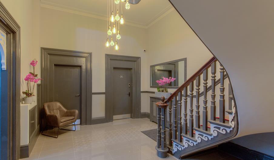 Seafield Court, communal area