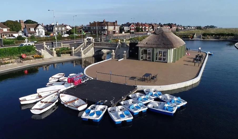 The Island Cafe at The Waterways CafeBar in Great Yarmouth, Great