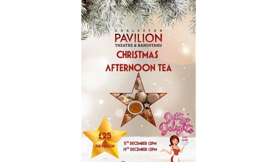 Poster for Christmas Afternoon Tea