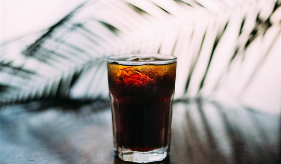 Glass of coke