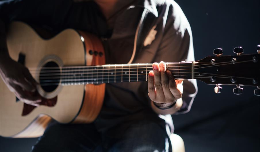 Man playing guitar