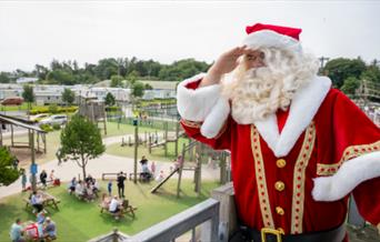 Father Christmas at Seashore