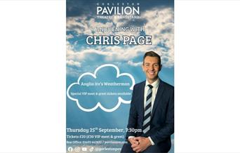 Poster for An Evening with Chris Page