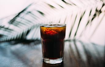 Glass of coke