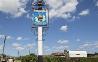 Starting point at the Never Turn Back pub
