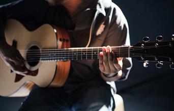 Man playing guitar