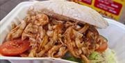 Ki Ki Ri Ki - Chicken in a Portuguese bread with BBQ sauce
