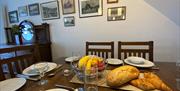 One Coastguard Cottages - dining area