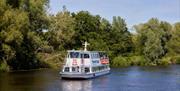 Belle of the Broads River Cruise Boat on the Norfolk Broads