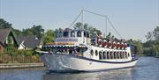 Cordon Rouge Private Charter River Cruise Boat on the Norfolk Broads