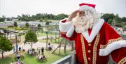 Father Christmas at Seashore