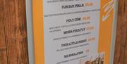 Curly Menu