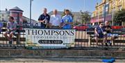 Men's Singles winner (2024) Ian Wones, Eddie Thompson and runner up Regan Simper