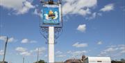 Starting point at the Never Turn Back pub