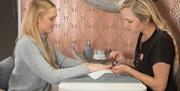 Look after your nails with a pedicure or manicure at Aphrodite Beauty Studio