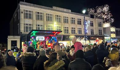 2024 stage and fireworks