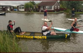 Canoe Hire at Martham Boats