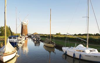 Fully restored and once again standing proud over the Broadland landscape, Horsey Windpump is complete with new cap and turning patent sails. Explore