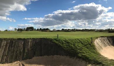 Sunny skies on the Great Yarmouth & Caister Golf Club course