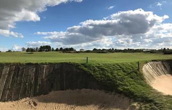 Sunny skies on the Great Yarmouth & Caister Golf Club course